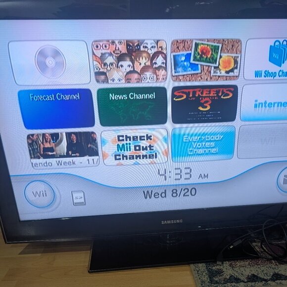 Nintendo Wii RVL-001 Console Gamecube Backwards Compatible - Tested - Picture 6 of 6